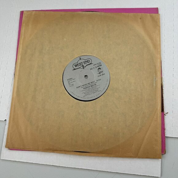 Peech Boys Don’t Make Me Wait 12” West End Records Single 1982 Electro Disco - Picture 3 of 7
